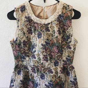 Floral Tapestry Dress